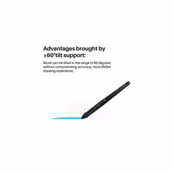 PW517 Battery-Free Stylus Digital Pen for HUION Graphics Drawing Display Kamvas 12, Kamvas 13, Kamvas 16(2021),Kamvas 22, Kamvas Pro 13&16(2.5K),