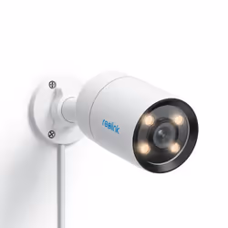 4MP PoE Security Camera Outdoor with Color Night Vision, F1.0 Large-Aperture, 1/1.8" Image Sensor, Smart Warm Light, Human/Ve ...