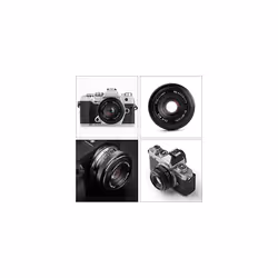 25mm F2.0 APS-C Manual Camera Lens Portable Cost-effective Camera Lens Portrait Humanity Street Still-Life Lens for Sony E Mount