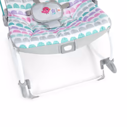 Rosy Rainbow Infant to Toddler Rocker with Vibrations, Baby Seat for Girl or Boy, Newborn +