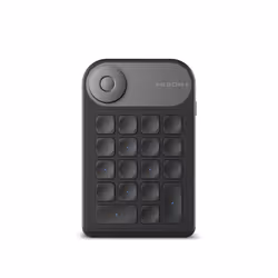 Keydial Mini K20 Express Keys Remote Keyboard Bluetooth 5.0 for Pen Display and Drawing Tablet with Dial Controller + 18 Cust ...