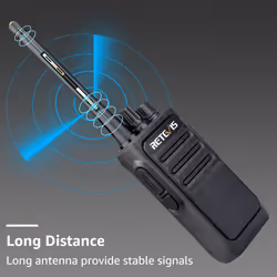 RT617 Walkie Talkie, PMR446 16 Channels, 2 Way Radio Professional, License Free CTCSS/DCS, VOX Scan Squelch, Rechargeable Walkie Talkies Long Range