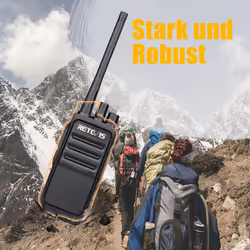 RT617 Walkie Talkie, PMR446 16 Channels, 2 Way Radio Professional, License Free CTCSS/DCS, VOX Scan Squelch, Rechargeable Walkie Talkies Long Range