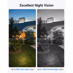 AC500 3K PoE CCTV Camera with Spotlight, Wired Security IP Camera Outdoor with Human/Vehicle Detection, IP67 Weatherproof, Color Night Vision,