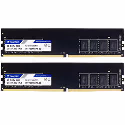 16GB KIT(2x8GB) DDR4 3600MHz PC4-28800 CL18 1.35V Non-ECC Unbuffered Designed for Gaming and Graphic Compatible with AMD and  ...