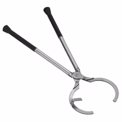 18" Melting Crucible Tongs Melting Furnace Tongs for 3 KG Graphite Crucibles Gold Silver Copper Metal Melting Casting Tool
