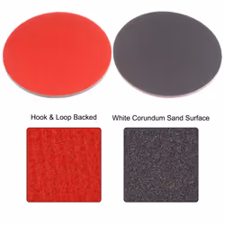 30pcs 1200 Grit Sanding Sponge 6 Inch Hook and Loop Sponge Sanding Disc Wet/Dry for Car Wood Drywall Metal