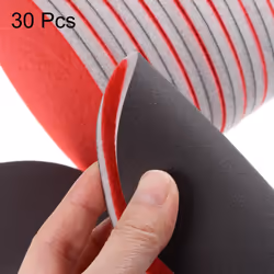 30pcs 1200 Grit Sanding Sponge 6 Inch Hook and Loop Sponge Sanding Disc Wet/Dry for Car Wood Drywall Metal