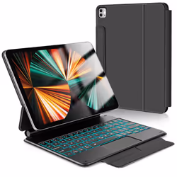 Magnetic Keyboard Case for 10.9 inch iPad Air 5th 2022/Air 4th 2020 and iPad Pro 11 inch (4th/3rd/2nd/1st Gen) With 7 Color B ...