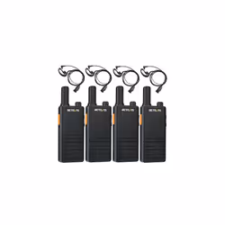 RT622P Walkie Talkies, Rechargeable 2 Way Radio,15mm Ultra-Thin, 1620mAh USB-C, VOX, Professional Walkie Talkies for Adults L ...