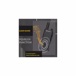 RT622P Walkie Talkies, Rechargeable 2 Way Radio,15mm Ultra-Thin, 1620mAh USB-C, VOX, Professional Walkie Talkies for Adults Long Range with Earpieces