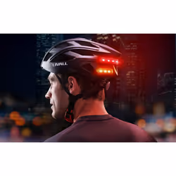 BH60SE Smart Bike Bluetooth Cycle Helmet With Wireless Handlebar Remote Control, Black Bicycle Helmet, UK