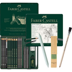 112972 Pitt Graphite Set in Metal Case 11 Pieces, medium | Graphite Set