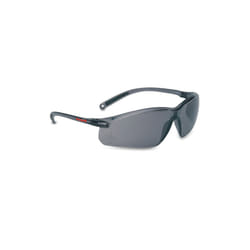 1015362 A700 TSR Hard Coat Safety Glasses, Grey Frame, Polycarbonate Lens, Sport Temples, Anti-Scratch Coating (Pack of 10)