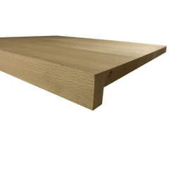 Counter Edge Chopping Board XL - Protects Worktops and Enhances Kitchen Efficiency â Large Wooden Worktop Protector Board with Lip - Folded Edge