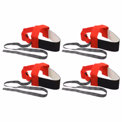 20pcs ESD Anti Static Foot Heel Straps Anti Static Wrist Strap Band Adjustable for Grounding Removing Static Red