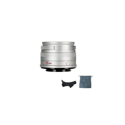 35mm F1.4 Mark II APS-C Manual Focus Prime Lens Large Aperture Compatible with Olympus and Panasonic M4/3 Mount Cameras