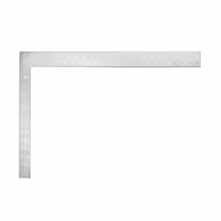L Square 400x600mm/16x24inch Steel Metric Inch Double Scale 90 Degree Dual Side Angle Ruler Measuring for Carpenter Engineer