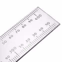 L Square 400x600mm/16x24inch Steel Metric Inch Double Scale 90 Degree Dual Side Angle Ruler Measuring for Carpenter Engineer