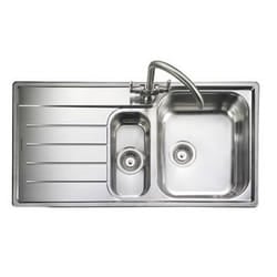 Rangemaster OL9852 Flush-mounted sink Rectangular Stainless steel