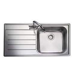 Rangemaster OL9851 Flush-mounted sink Rectangular Stainless steel