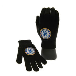 Chelsea FC Childrens/Kids Knitted Gloves