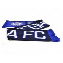 Chelsea FC Official Football Jacquard Nero Design Scarf