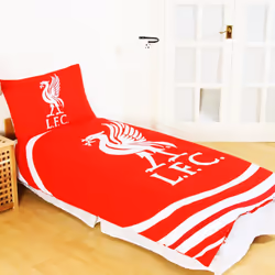 Liverpool FC Official Reversible Pulse Single Duvet Set