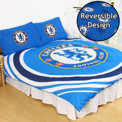 Chelsea FC Reversible Pulse Duvet Set