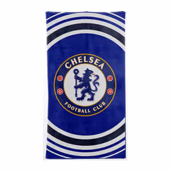 Chelsea FC Official Beach Towel Pulse Design