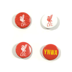 Liverpool FC Four Pack Button Badges