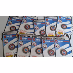 set of 10 Marvel Avengers Captain America Shield spin grips