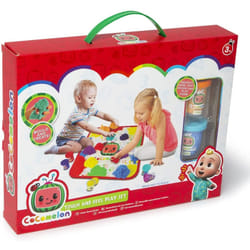 CoComelon Touch and Feel Play Set Tray Kids Sensory Dough Sand & Foam
