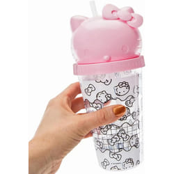 Sanrio Hello Kitty Colour Your Own 700ml Reusable Tumbler Set