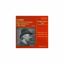 Hubert Parry Piano Trio in E Minor Piano Quartet (Dreakin Piano Trio) CD