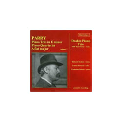 Hubert Parry  Piano Trio in E Minor Piano Quartet (Dreakin Piano Trio) CD