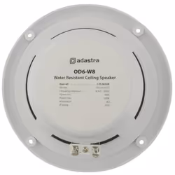 Water Resistant 6.5" Speakers | White | 100W Max | 8 Ohms