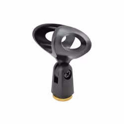 Qtx 188.142UK, Microphone shock mount, Any brand, Black, 5/8", Plastic, 40 g