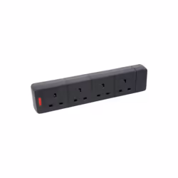 4 Gang Trailing Socket