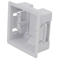 1G 1 Gang Single Gang 35mm Plaster Board Dry Lining Back Box
