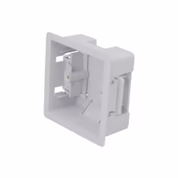 1G 1 Gang Single Gang 35mm Plaster Board Dry Lining Back Box