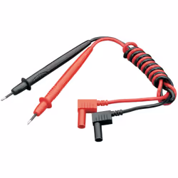 REPLACEMENT TEST PROBE LEADS RED BLACK FOR DIGITAL MULTIMETER MULTITESTER