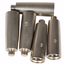 Qtx 764.343UK wire connector RCA, XLR Stainless steel
