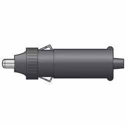 Car Cig Cigarette AUX Auxiliary Lighter plug power socket 12V with 5A fuse