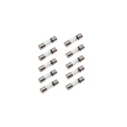 Ex-Pro 10A F10000mA 10000mA 250v Fast Quick Blow 20mm x 5mm Glass Fuses - Pack of 10