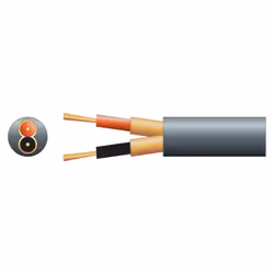 High quality screened cable suitable for microphone and instrument use. Highly flexible PVC sheath with OFC conductors and sc ...