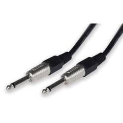 Qtx 190.140UK audio cable 1.5 m 6.35mm Black