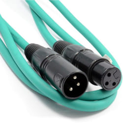 kenable 005971 audio cable 1.5 m XLR (3-pin) Green