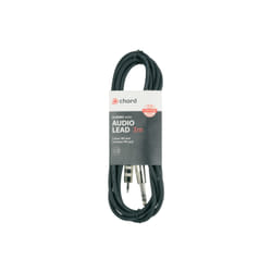 Chord Electronics 190.013UK audio cable 3 m 6.35mm TRS 3.5mm TRS Black