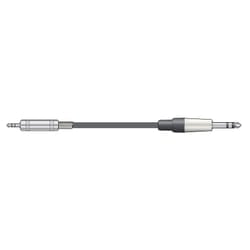 Chord Electronics 190.014UK audio cable 6 m 6.35mm TRS 3.5mm TRS Black